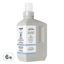 더블유드레스룸 고농축 섬유유연제 No 97 에이프릴코튼 본품, 6개, 1L