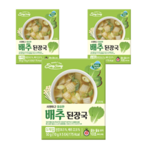 신송 깔끔한 배추된장국, 10g, 15개