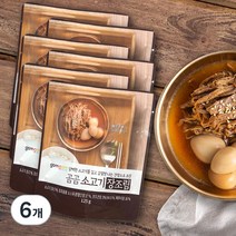 곰곰 소고기 장조림, 125g, 6개