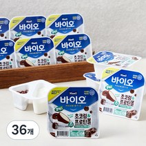 매일 바이오 토핑 초코링&프로틴볼, 130g, 36개