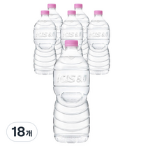 아이시스 8.0 무라벨 ECO 생수, 1L, 18개
