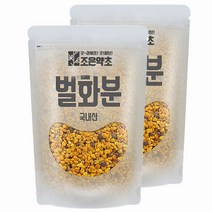조은약초 프리미엄 국내산 벌화분, 2개, 200g