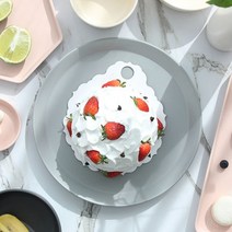 쓰임 마리벨 원형접시, 블루밍그레이