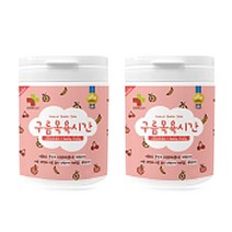 미스플러스 구름목욕시간 유아 입욕제 대팩 스위티푸르티, 500g, 2개