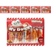 펫더맨 마이도기 강아지 간식 300g, 닭갈비, 6개