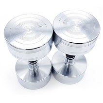 헬스 3중 크롬 도금 럭셔리 파워 아령 9kg, 파워아령B