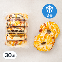 곰곰 더블치즈 베이글(냉동), 120g, 30개