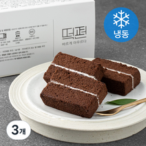 떡편 초코 쌀케익 (냉동), 315g, 3개
