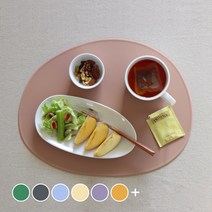 에이드엘 빅블 실리콘 테이블매트, 브릭레드, 407 x 320mm