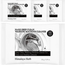 부케가르니 나드 딥 클린 세탁조 클리너, 150g, 4개