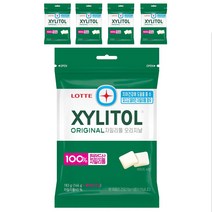 롯데자일리톨 오리지날 껌 리필, 183g, 5개