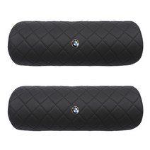 에르미 프리미엄 차량용 목쿠션 전체퀄팅 03 BMW, 01.전체퀄팅(1+1) 블랙, 03.BMW, 블랙, 2개