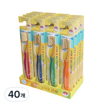 오픈스 금이온 칫솔, 1개입, 40개