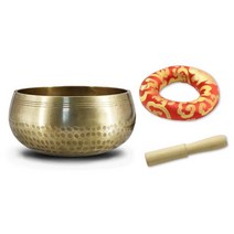 명상 싱잉볼 8cm, 골드, 1개