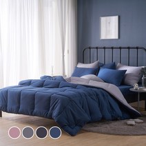 베드앤데코 항균 마이크로 차렵이불   매트리스 커버   베개커버 2p 세트