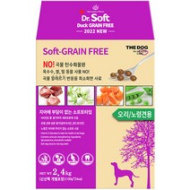 인터펫코리아 닥터도비 애견 말랑말랑 스킨앤코트 사료 2p, 1.2kg, 양, 2개