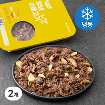 요리락 양념 소불고기 (냉동), 2개, 400g