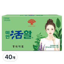 부채표 미인활 여성소화제, 75ml, 40개