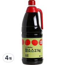 식자재왕 참소스, 2.1kg, 4개