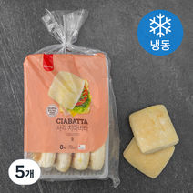 삼립 사각 치아바타 8개입 (냉동), 480g, 5개