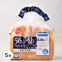 삼립 56시간 저온숙성 탕종 숙식빵, 420g, 5개