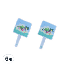 제주에퐁당 사각손거울 2p, 제주 돌하르방, 6개