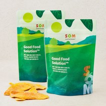 건조 망고 슬라이스, 200g, 2개