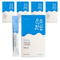 순수한입 마일드 일회용 스틱 구강청결제, 11ml, 75개