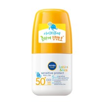 니베아 선 키즈 센서티브 프로텍트 롤온, 50ml, 1개