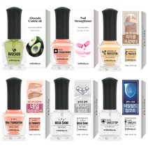위드샨 네일 기초 케어 6종 x 15ml 풀세트, 네일 6종, 1세트