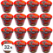 신라면 큰사발 114g, 32개