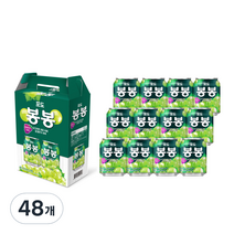 해태htb 포도 봉봉, 238ml, 48개