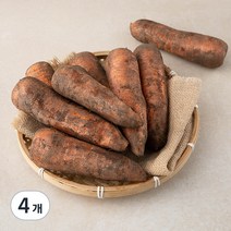 밀양 친환경 흙당근, 1kg, 4개