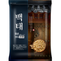 오리지널그레인 2022년산 백태, 500g, 1개