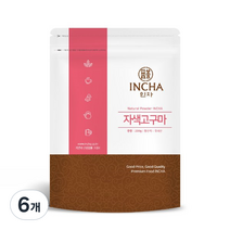 인차 자색고구마분말, 200g, 6개