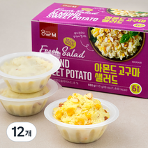 쉐프엠 아몬드 고구마 샐러드, 110g, 12개