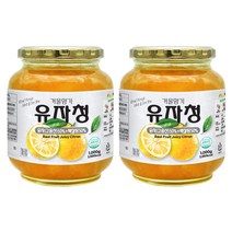 견과공장 겨울향기 유자청, 1kg, 2개