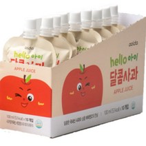 아올다 hello 아이 달콤사과 주스 100ml x 10p, 1개, 사과맛