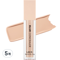 락컬러 블러 컨실러 6g, 03 미디엄 바닐라, 5개