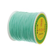 나일론 매듭실 실팔찌 만들기 0.8mm, Aquamarine, 90m