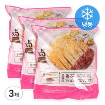 곰곰 퀵조리 돈까스 세트, 650g, 3개
