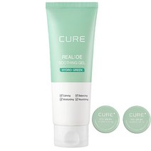 김정문알로에 큐어 리알로에 수딩젤 150ml + 2x 크림 2p, 1세트
