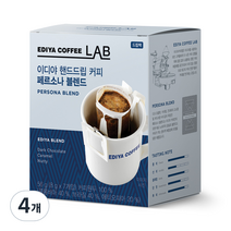 이디야 핸드드립 페르소나 블렌드 드립커피 7p, 56g, 4개
