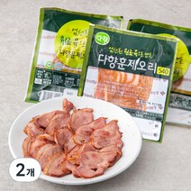 다향오리 엄선된 원료육으로 만든 훈제오리 슬라이스, 540g, 2개