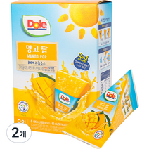 돌 망고 팝 주스, 62ml, 16개