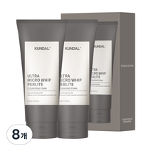쿤달 울트라 마이크로 휩 펄라이트 폼클렌징, 175ml, 8개