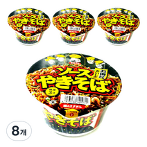 글로델 야끼소바 컵면 86g, 8개