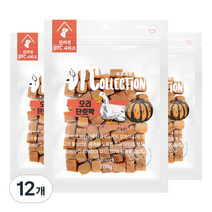 더디앤씨 강아지 간식 져키 200g, 오리 + 단호박 혼합맛, 12개