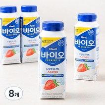 매일바이오 드링킹 요거트 딸기, 250ml, 8개