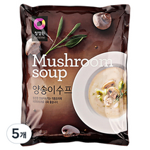 대상 청정원 양송이스프, 1kg, 5개